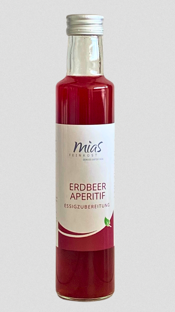 Erdbeer Aperitif - Essigzubereitung