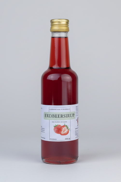 Erdbeersirup