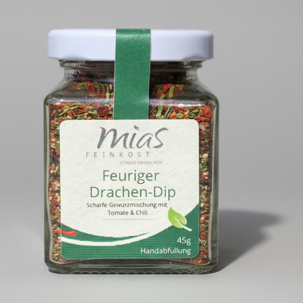 Feuriger Drachen-Dip