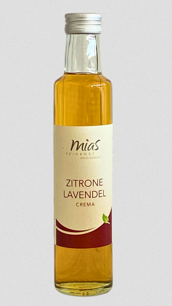 Zitrone-Lavendel Crema