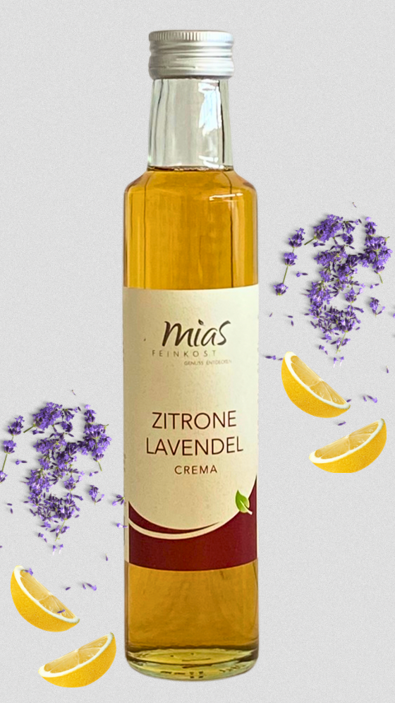 Zitrone-Lavendel Crema