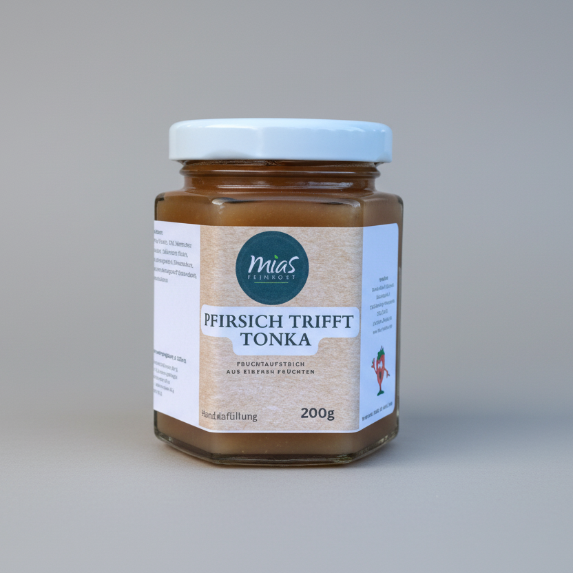 Pfirsich trifft Tonka