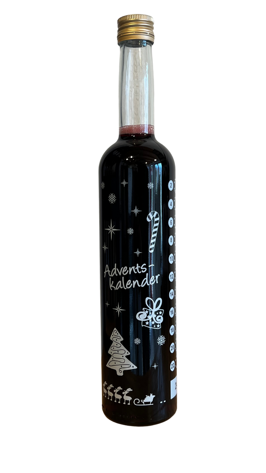 Adventskalenderflasche Essig
