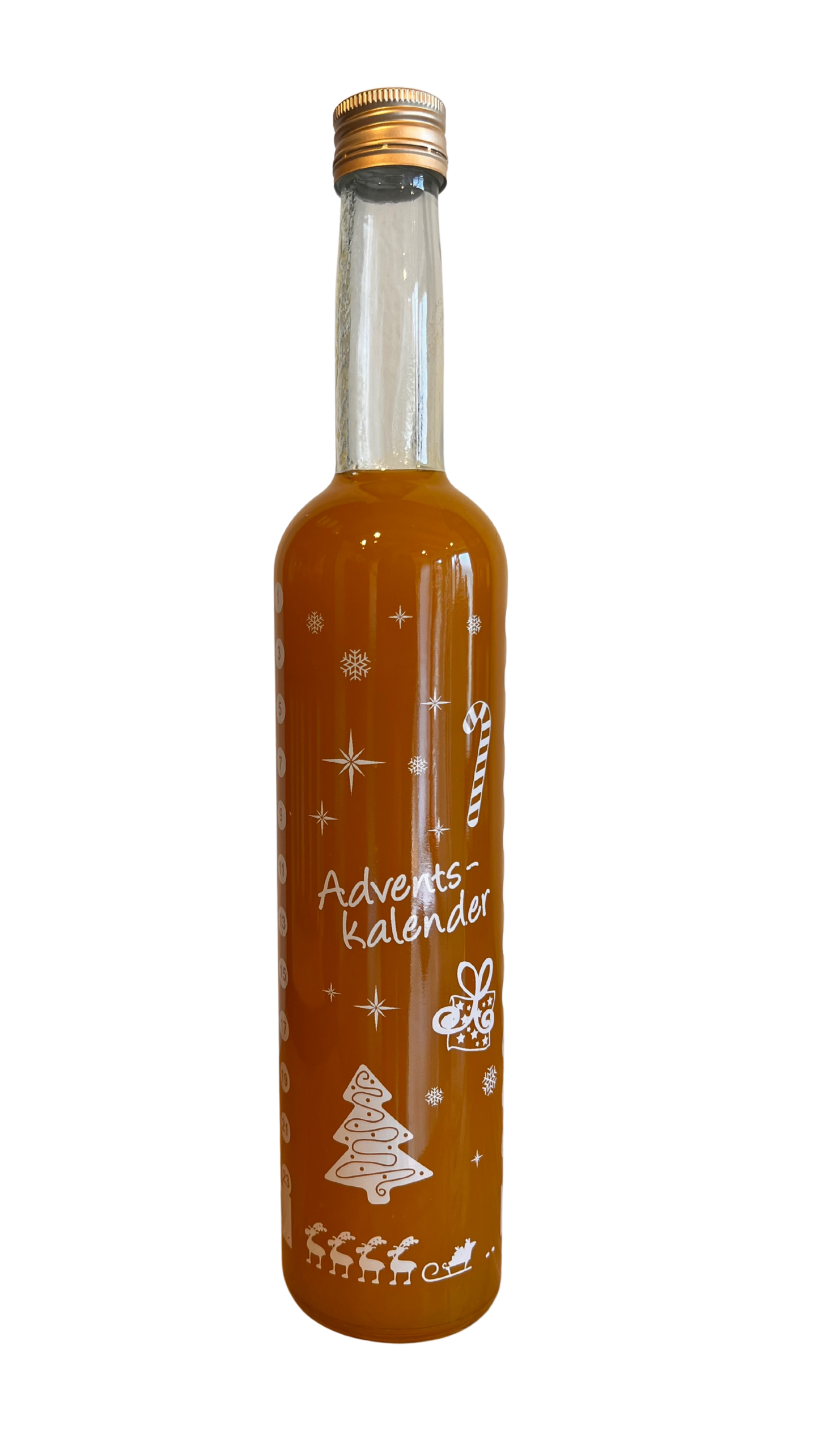 Adventskalenderflasche Essig