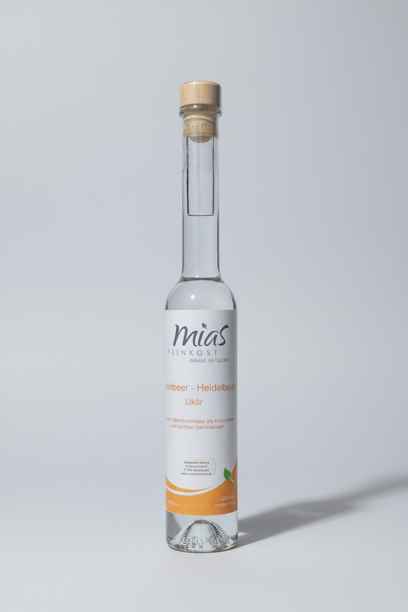 Himbeer-Heidelbeerlikör