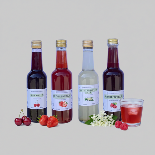 Fruchtige Sirupvielfalt