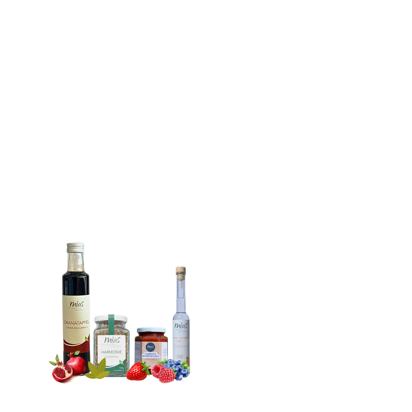 Genuss-Set Fruchtig & Lecker von Mias – fruchtige Vielfalt für Feinschmecker