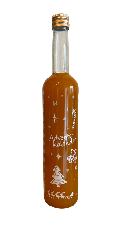 Adventskalenderflasche Essig
