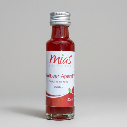 Erdbeer Aperitif - Essigzubereitung Mini