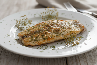 fisch mit trockenem dill